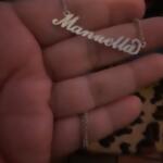 925 Sterling Silver Personalized Nameplate Necklace