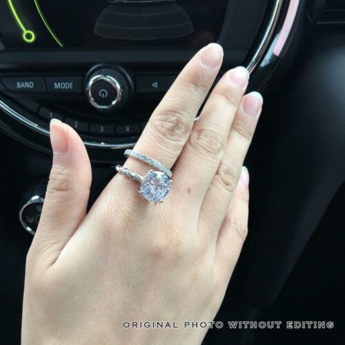 Heart Shaped Engagement Female Ring - Engraving Birthstone Wedding Band