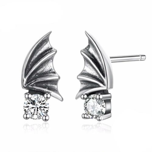 925 Sterling Silver Vintage Wing Design Earrings For Women - Cubic Zirconia Jewelry Earrings For Women - Fashion Wedding Jewelry - Wedding Jewelry Gift For Women