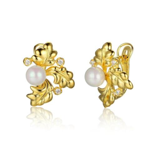 Pearl Earrings - Gold Hoop Earrings