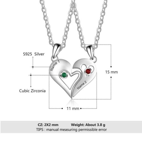 925 Sterling Silver Hearts and Arrows Cubic Zirconia Rings Sets 12mm 6.5 CT Fashion Jewelry Gift for Women