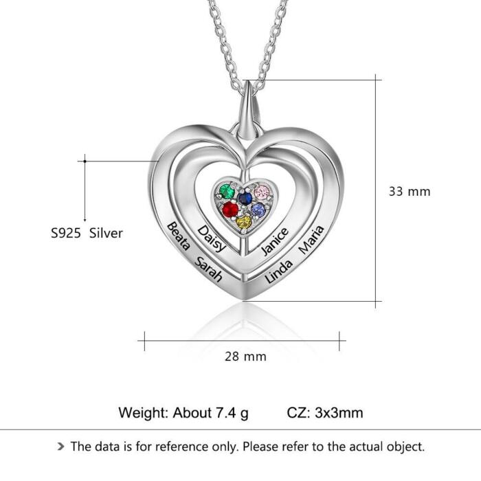 Sterling Fine Custom Heart Pendant