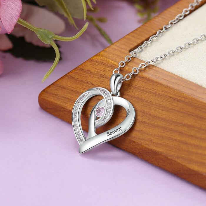 Unique Jewellery for Women, Copper Jewellery for Women, Necklace for New Lovers, Quirky Jewellery for Women, One Name Engraving Jewellery for Women