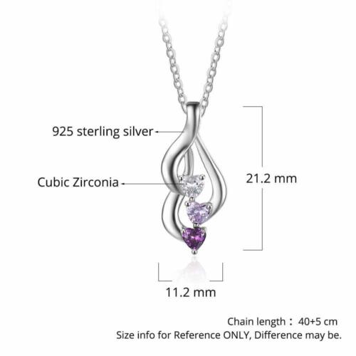 925 Sterling Silver Hearts and Arrows Cubic Zirconia Rings Sets 12mm 6.5 CT Fashion Jewelry Gift for Women