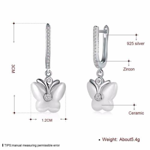 Sterling Silver Stud Earrings - Purple CZ Eyes Shape Earrings For Women - Stud Earrings For Women - Fashion Wedding Jewelry - Jewelry Gift For Women