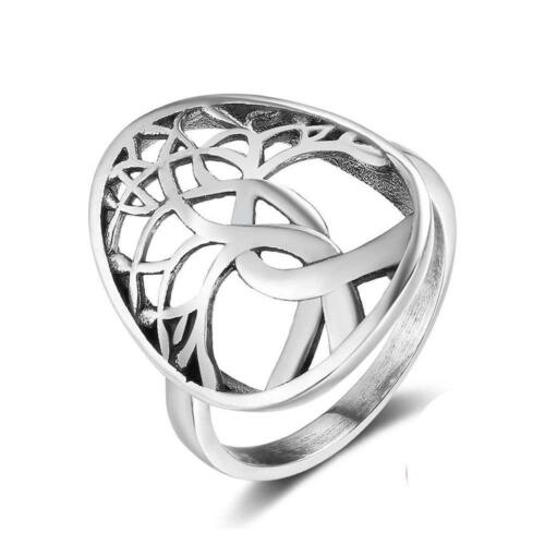 Wavy Shaped Ladies Ring - Sterling Silver Women Ring