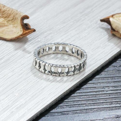 Silver White Stone Ring