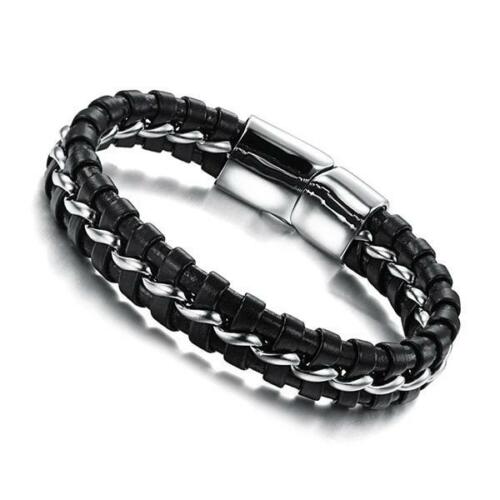 Genuine Leather Wrist Bracelets for Men