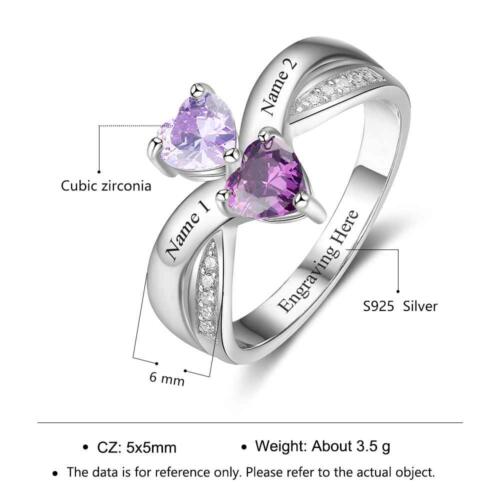 925 Sterling Silver Rope Shape Rings for Women, Fashion Jewelry – Anniversary & Engagement Gift