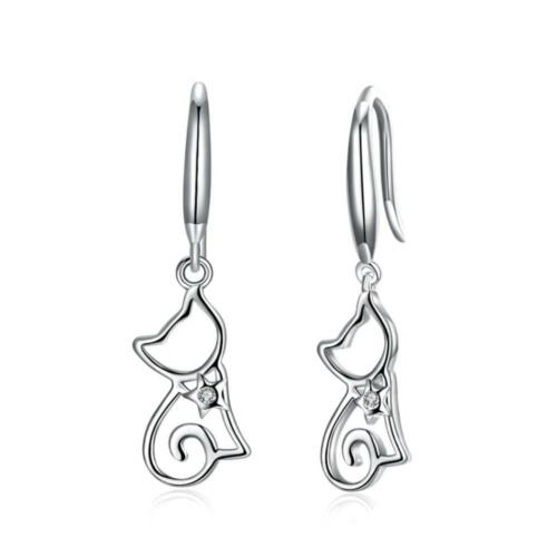 Fashionable 925 Sterling Silver Bohemia Drop Earrings, Party Jewelry Accessory for Women