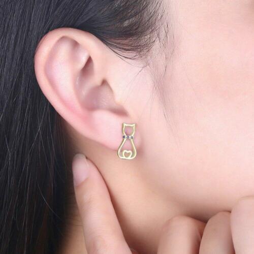 Romantic Sterling Silver Stud Earrings- Pink Daisy Earrings for Women- Trendy Jewelry Option for Girls- Anniversary Gift for Women- Jewelry for Women