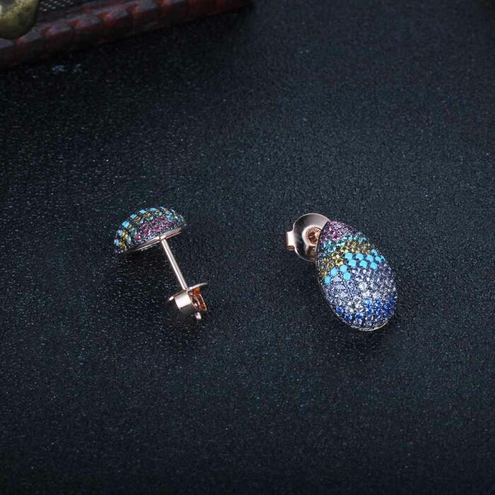 Colorful Sterling Silver Jewelry for Women - Fashion Stud Earrings for Women - Classic Jewelry for Women - Special Jewelry for Women - Fashion Accessories
