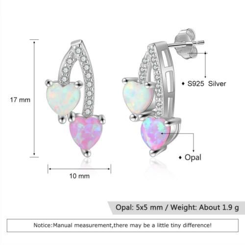 925 Sterling Silver Cute Branch Engagement Ring with Round White Opal Stone - Cubic Zirconia Leaf Wedding Band - Cubic Zirconia Rings for Women - Perfect Choice For Women Of All Ages