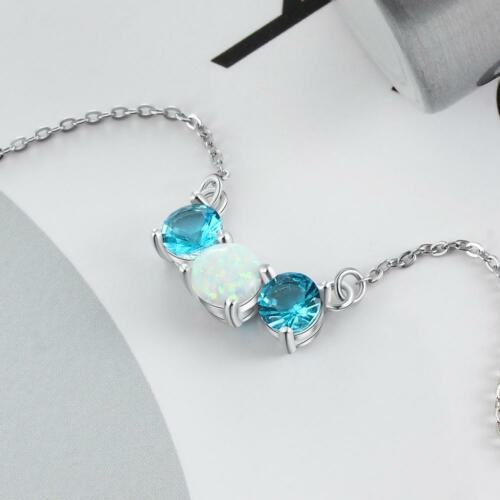 Personalized 3 Name Baby Feet Birthstone Charm Necklace
