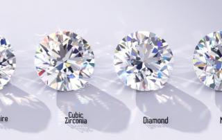 Cubic Zirconia vs Real Diamond