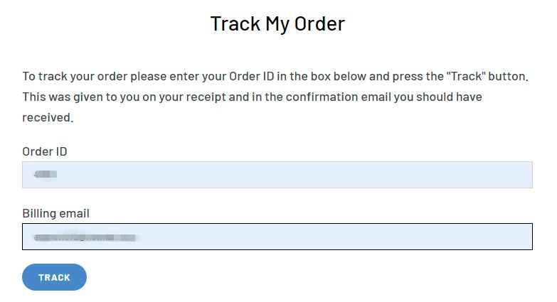 How can I track my order?